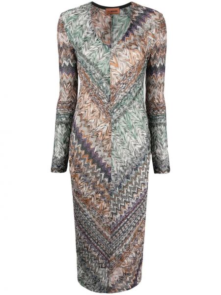 Strikket dress Missoni hvit