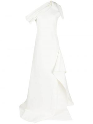 Асиметрична вечерна рокля Maticevski бяло
