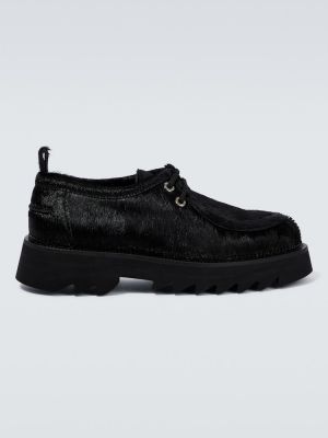 Обувки в стил дерби Ami Paris черно