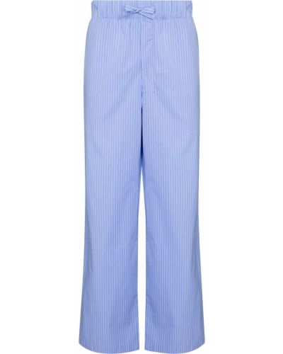 Pantaloni a righe Tekla blu