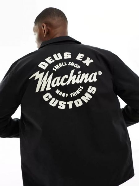 Спортивная куртка Deus Ex Machina черная