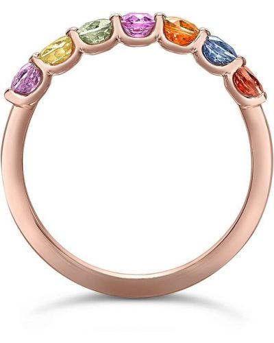 Z růžového zlata prsten Pragnell