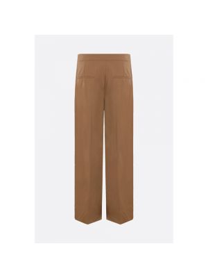 Pantalones cortos de algodón Max Mara marrón