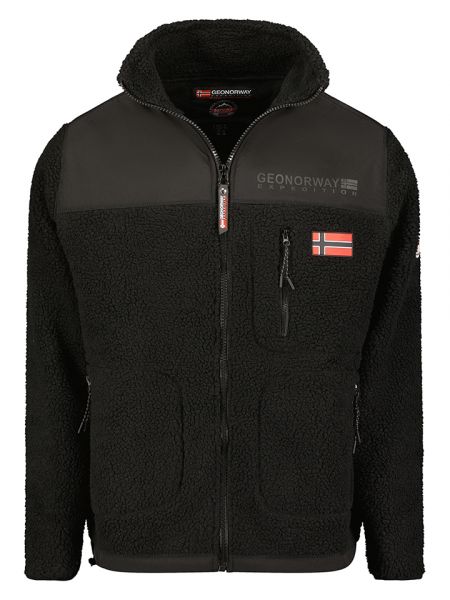 Флисовая куртка Geographical Norway черная