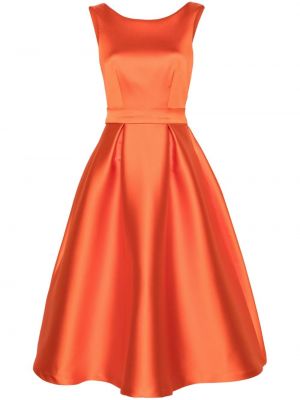 Μίντι φόρεμα P.a.r.o.s.h. πορτοκαλί