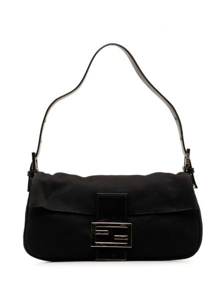 Неопренови чанта за ръка Fendi Pre-owned черно