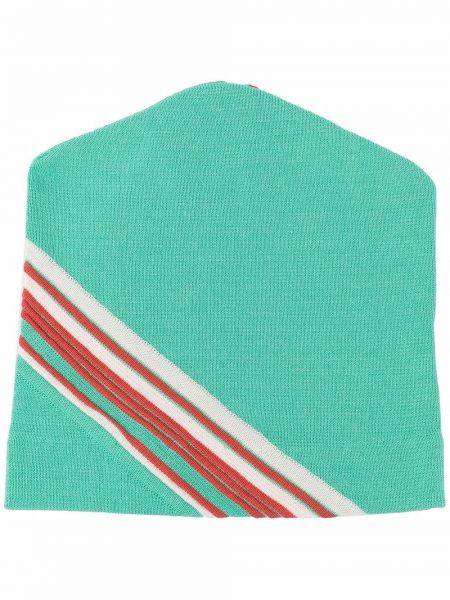 Плетена шапка на райета Kiko Kostadinov зелено