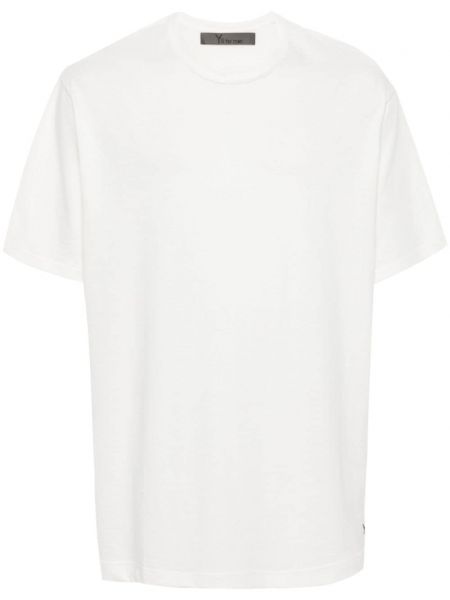 Koszulka bawełniana z nadrukiem Ys biała