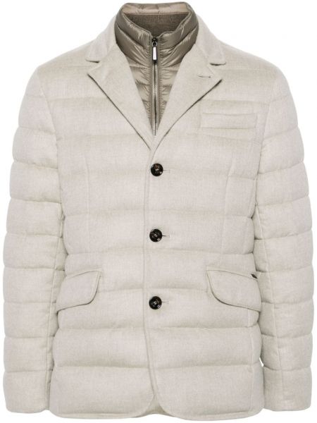 Lange jacke Moorer beige