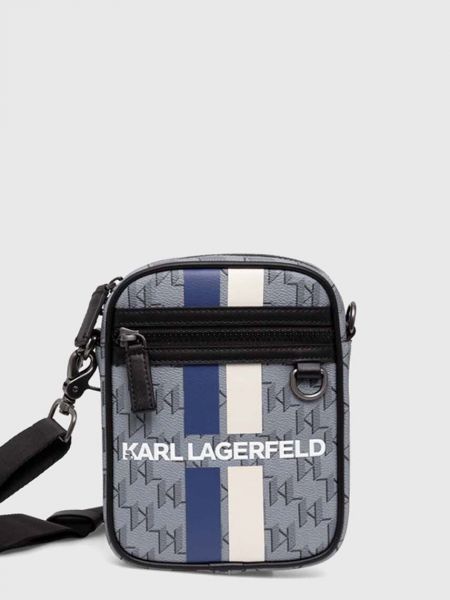 Сіра поясна сумка Karl Lagerfeld