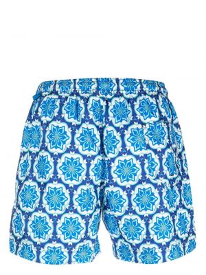 Shorts mit print Peninsula Swimwear blau