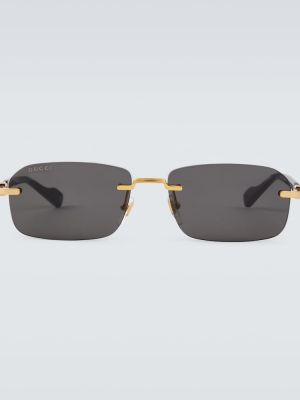 Okulary przeciwsłoneczne w paski Gucci