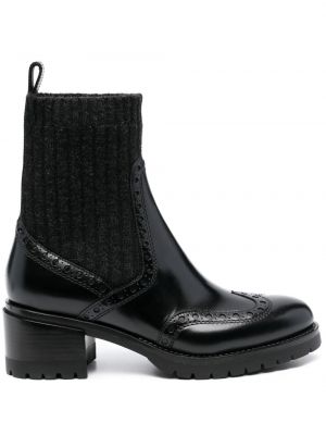 Ankle boots Santoni schwarz