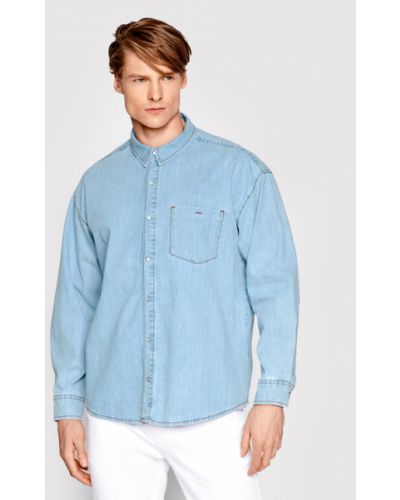 Rifľová košeľa Americanos modrá