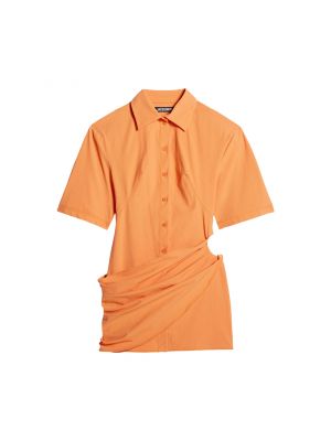 Платье Jacquemus оранжевое
