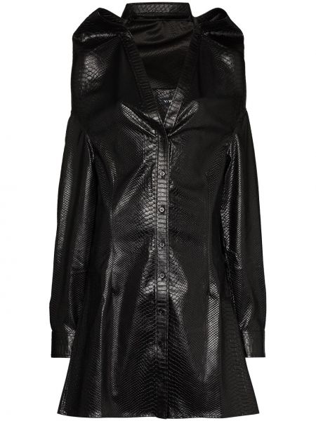 А-силуэта платье Y Project, черное