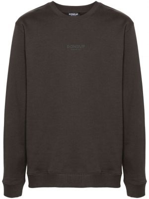 Sweatshirt aus baumwoll mit print Dondup grau