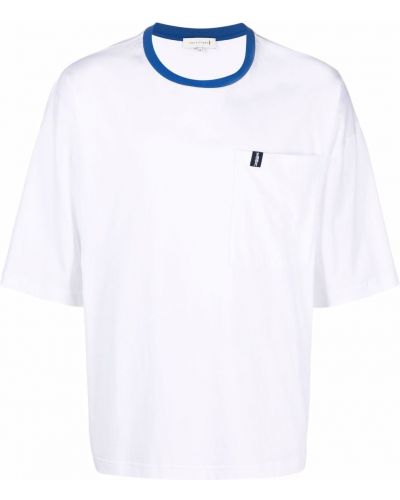 T-shirt con scollo tondo Mackintosh bianco