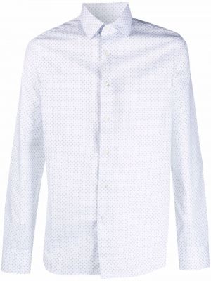 Camisa manga larga Canali blanco