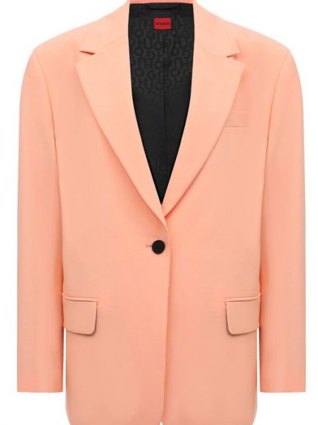 Оранжевый пиджак Hugo