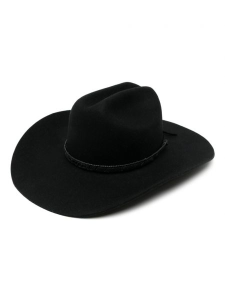 Vilnonis kepurė Lack Of Color juoda