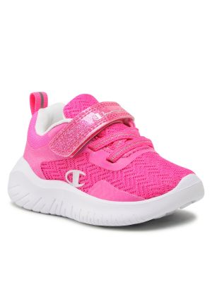 Sneakersy z futerkiem Champion różowe