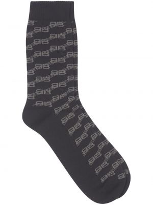 Памучни чорапи с принт Balenciaga