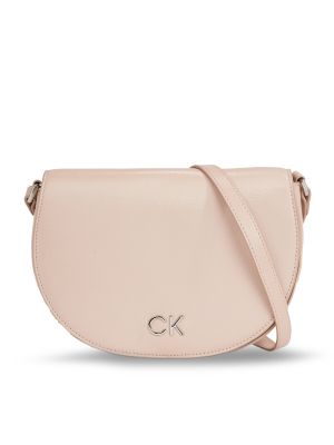 Crossbody kabelka Calvin Klein sivá