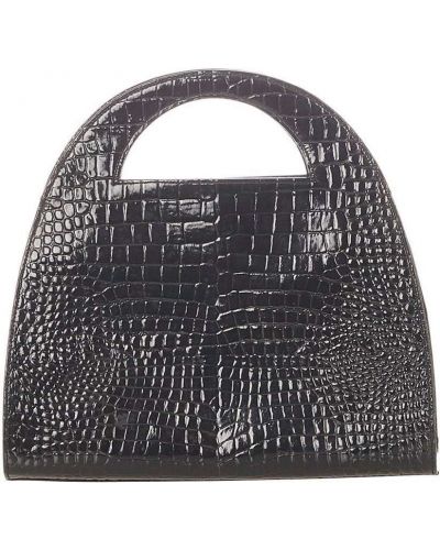Bolso clutch de cuero Yves Saint Laurent Pre-owned negro