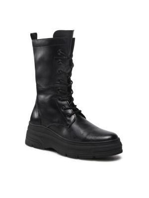 Členkové topánky Marco Tozzi čierna