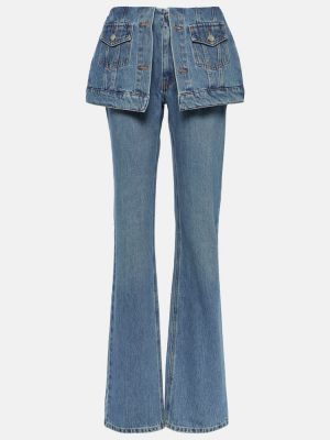 Straight leg jeans Coperni blu