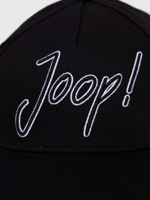 Pamučna kapa Joop! crna