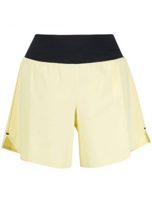 Shorts mit print On Running gelb