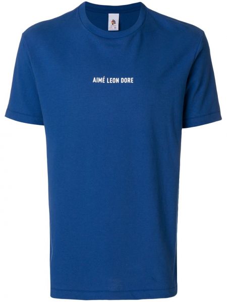T-shirt Aime Leon Dore - Niebieski