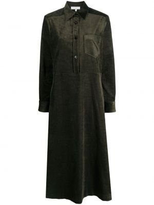 Cord hemdkleid aus baumwoll Antonelli grün