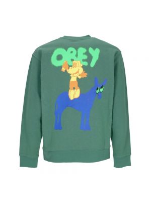 Sweatshirt Obey grün