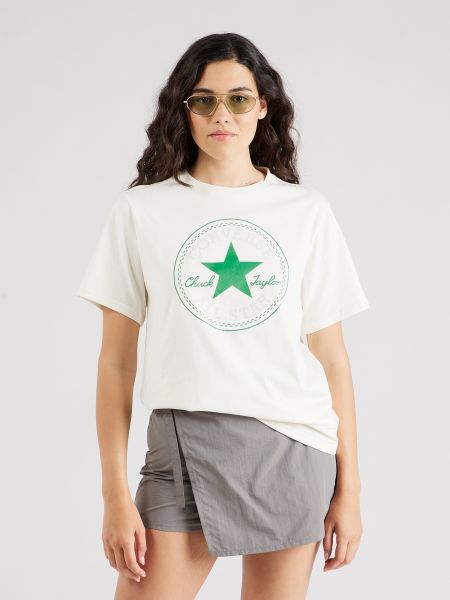 Majica s uzorkom zvijezda Converse zelena