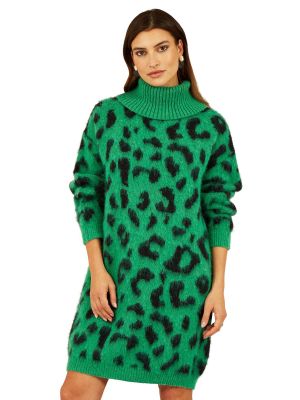 Платье Yumi зеленое