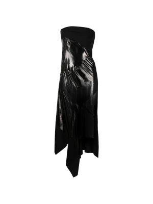 Sukienka midi Mugler czarna