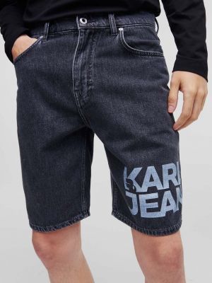 Панталон Karl Lagerfeld Jeans черно