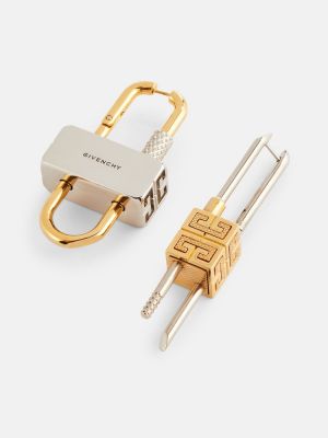 Asymmetrischer ohrring Givenchy gold