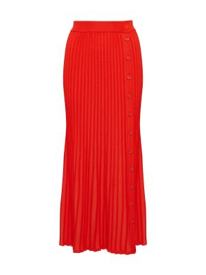 Plisovaná sukňa Calli červená