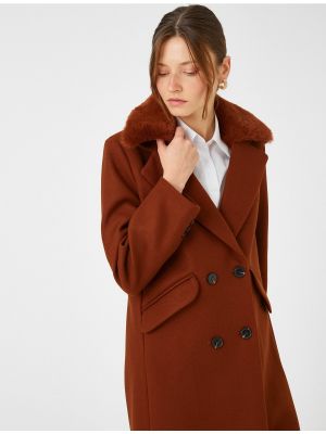 Oversized kabát Koton červený