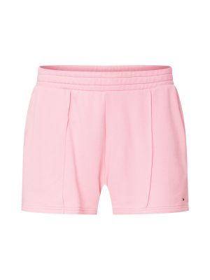 Παντελόνι Tommy Jeans Curve ροζ