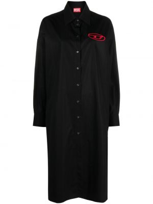 Robe chemise Diesel noir