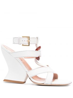 Sandaletter Alberta Ferretti vit