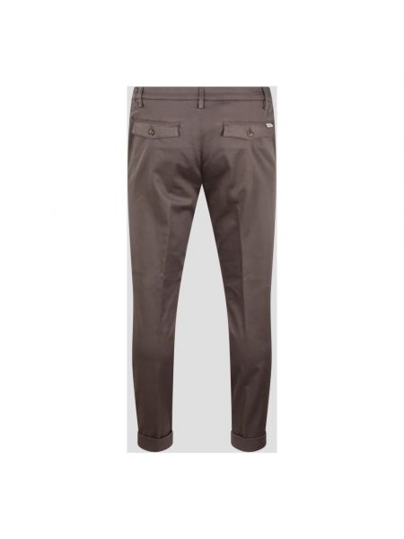 Pantalones chinos de algodón Re-hash marrón