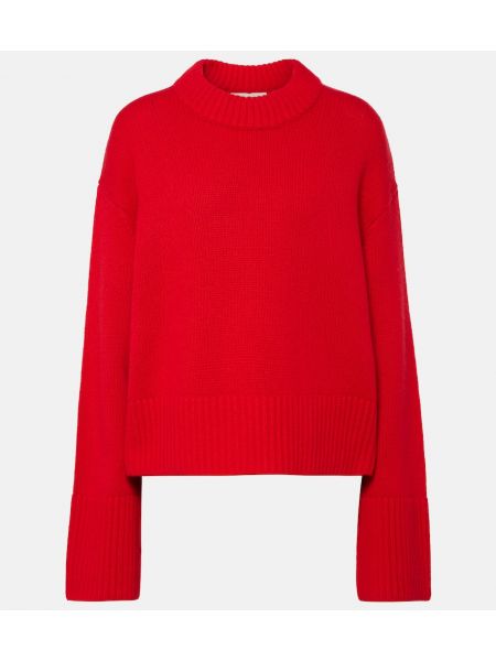Kašmírový sveter Lisa Yang červená