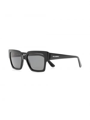 Okulary przeciwsłoneczne z nadrukiem Karl Lagerfeld czarne