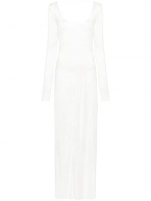 Μάξι φόρεμα Tom Ford λευκό